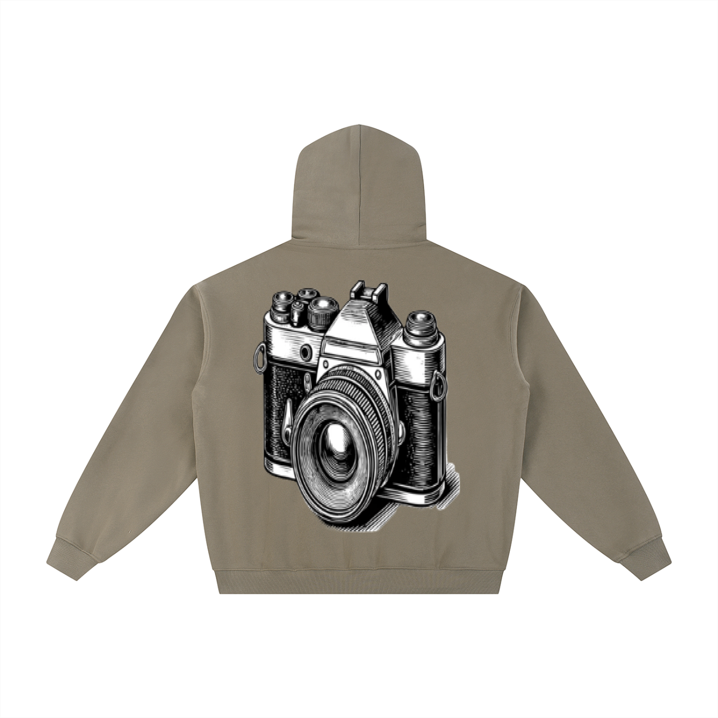 Essential Fleece Zip-Through Hoodie