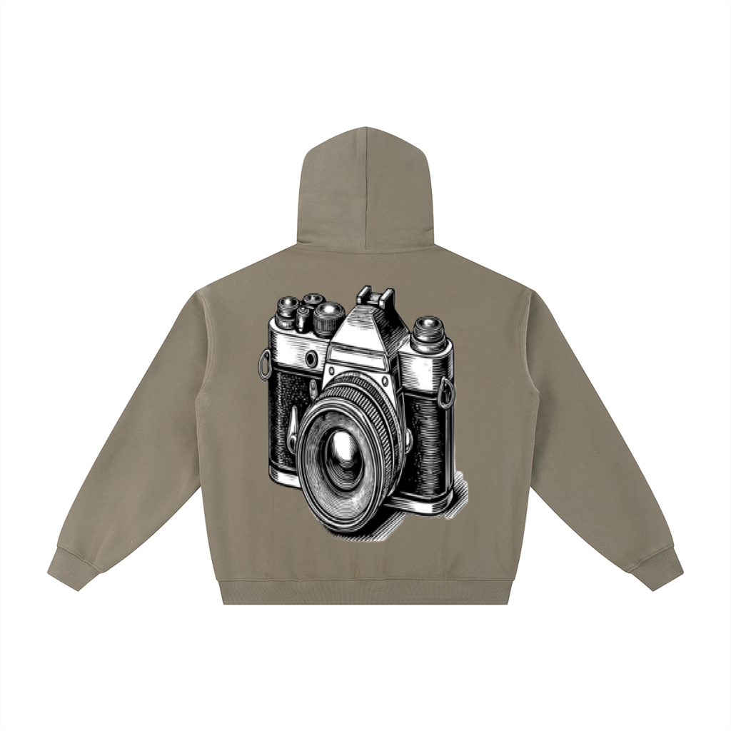 Essential Fleece Zip-Through Hoodie