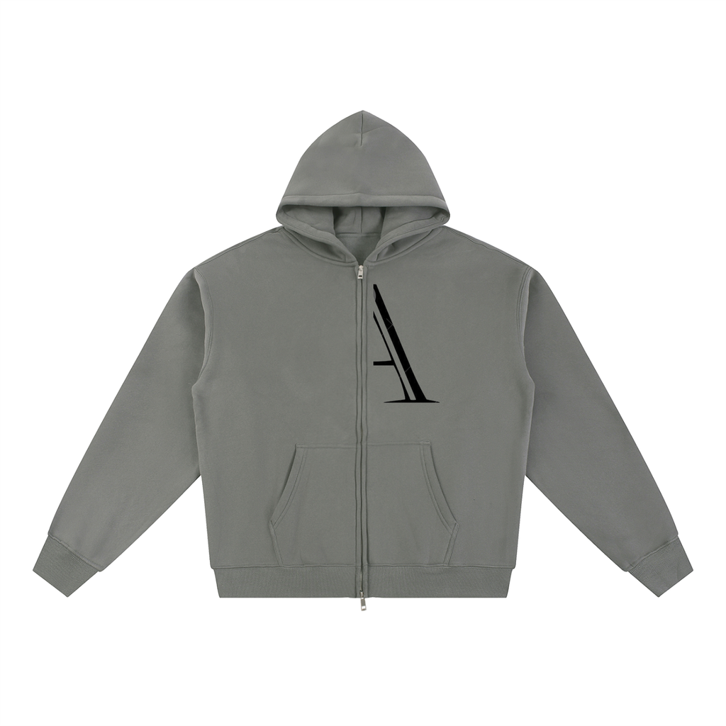 Essential Fleece Zip-Through Hoodie