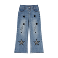 Women’s Vintage Wash Wide Leg Jeans