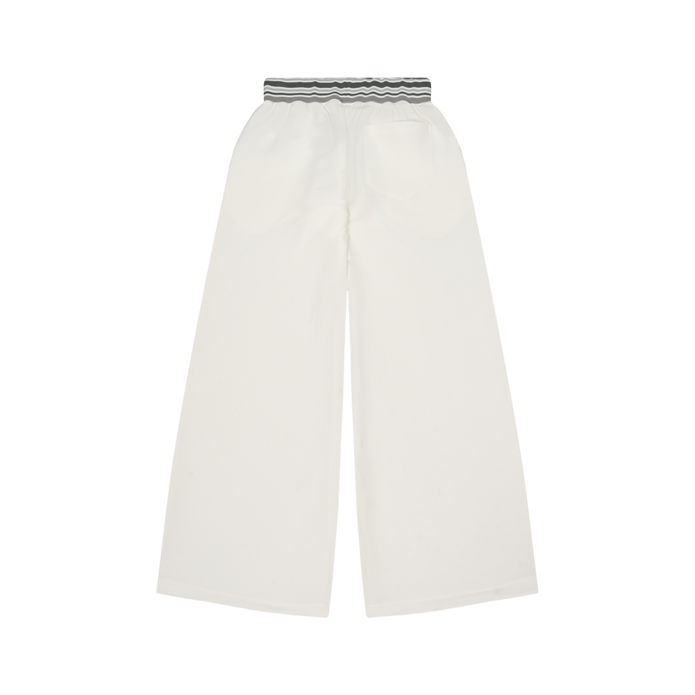 Striped Waist Wide Leg Pants - ACE