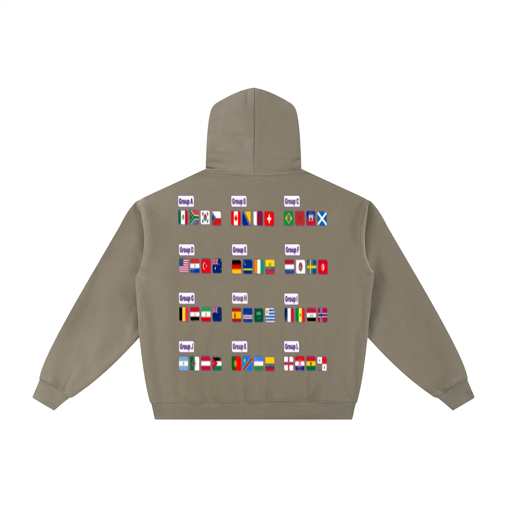 Essential Fleece Zip-Through Hoodie