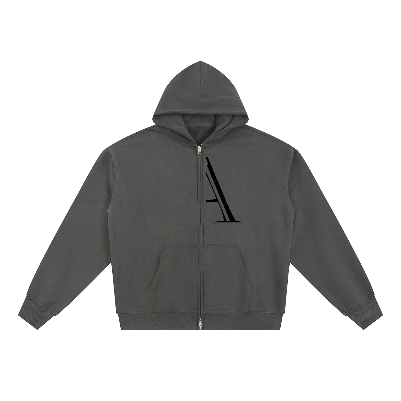 Essential Fleece Zip-Through Hoodie