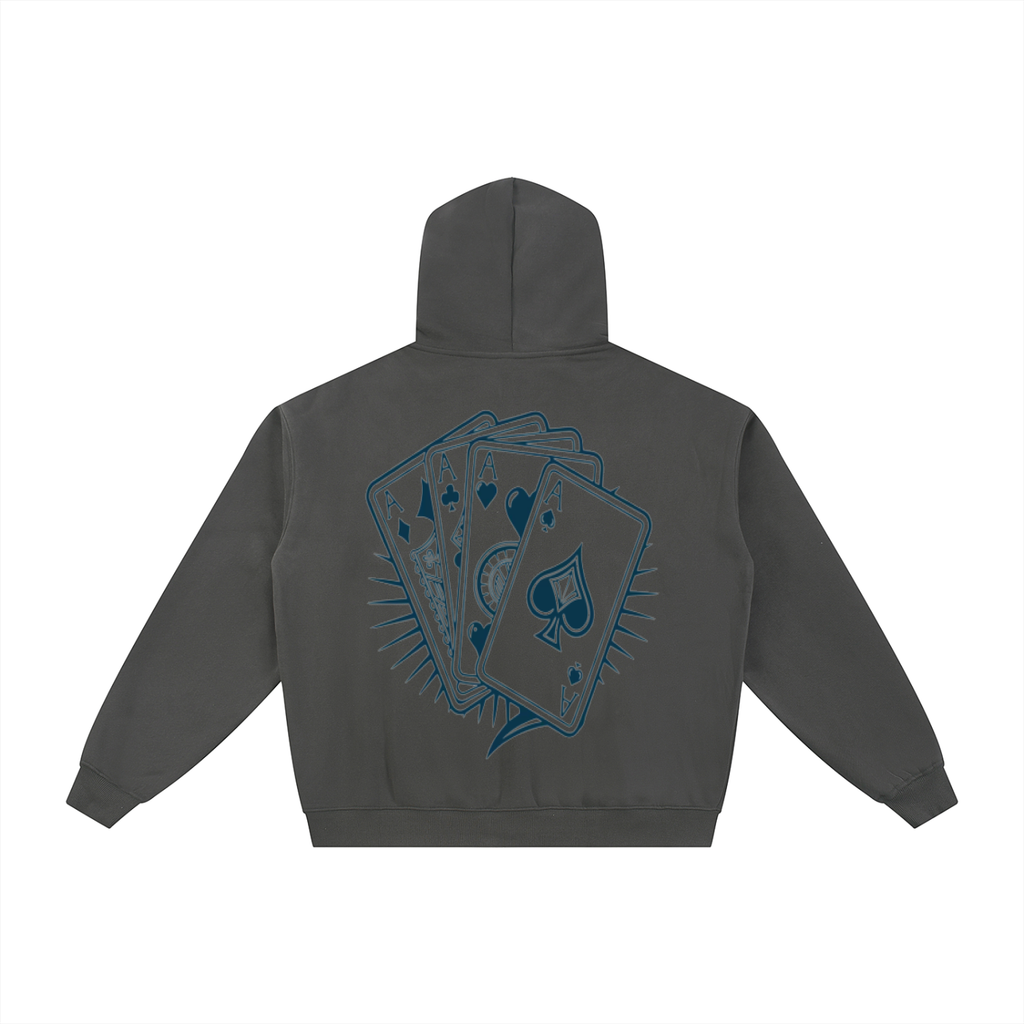 Essential Fleece Zip-Through Hoodie