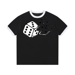 Contrast Edge Ribbed T-Shirt for Ultimate Style and Comfort
