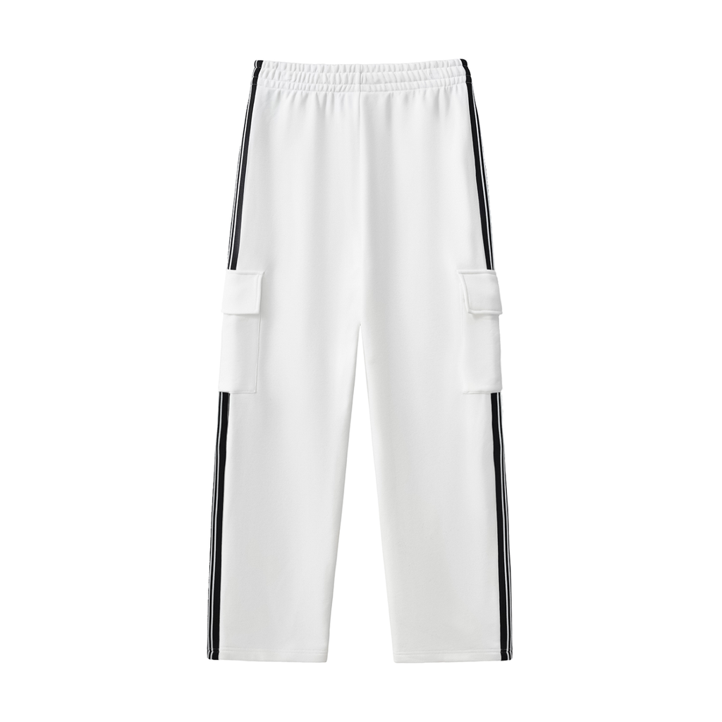 Side Stripe Straight-Leg Pants - ACE