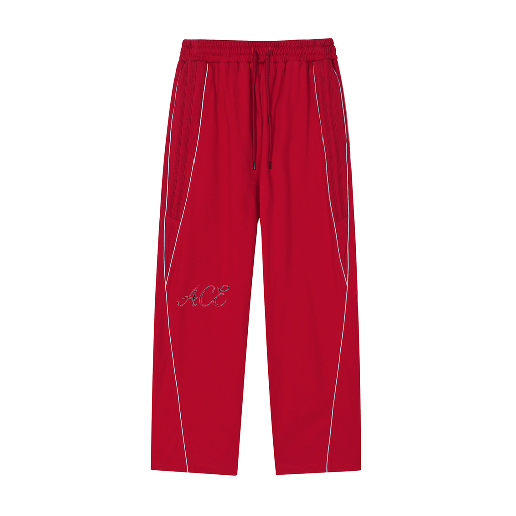 Reflection Striped Straight-Leg Sweatpants - ACE