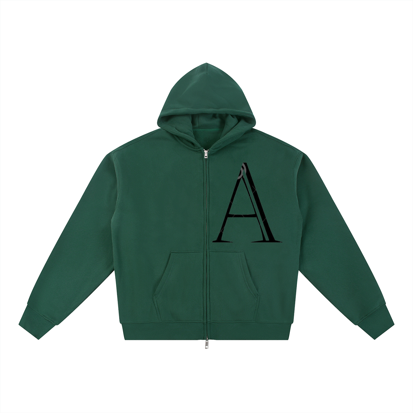 Essential Fleece Zip-Through Hoodie