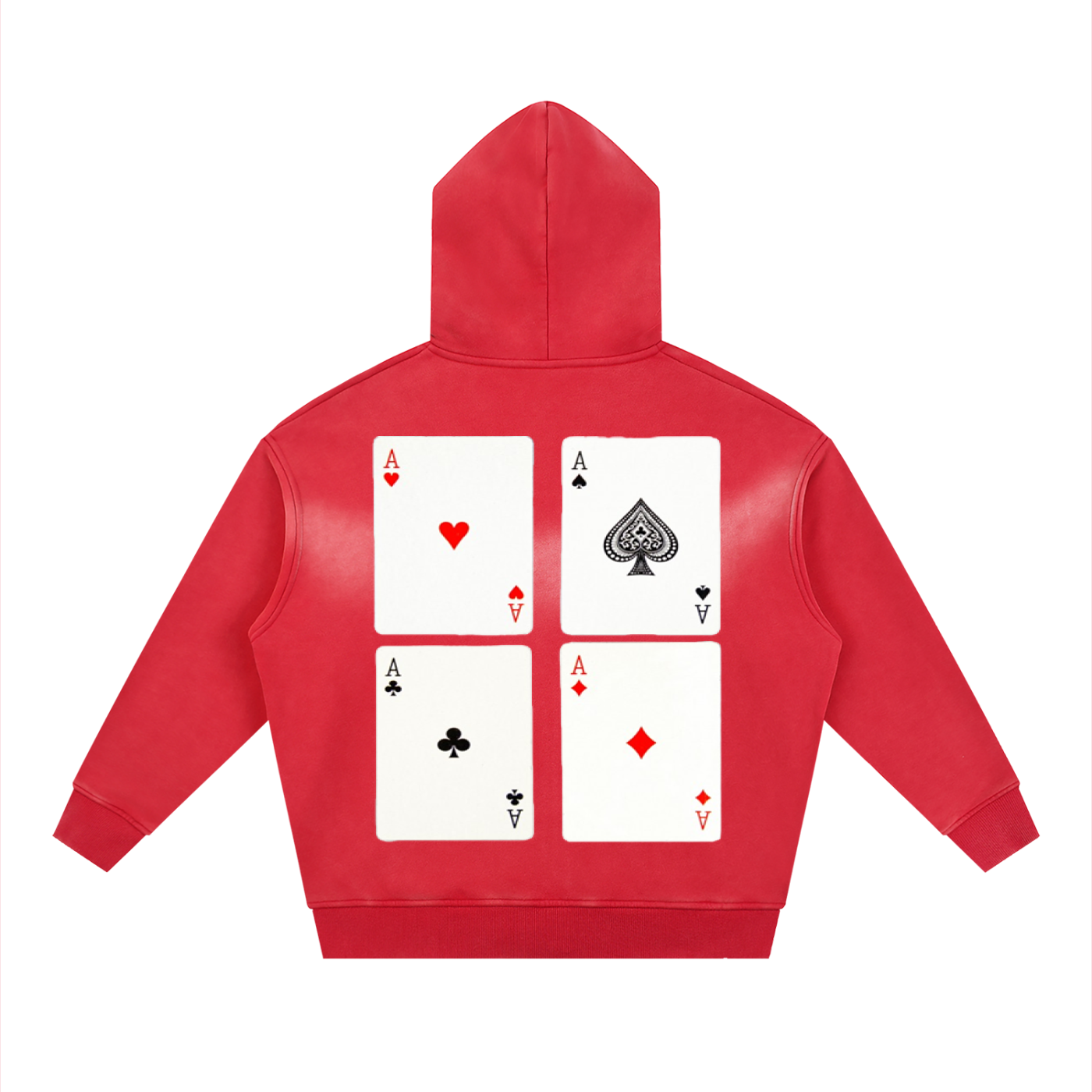 Sunfade Two-way Zipper Boxy Fleece Hoodie