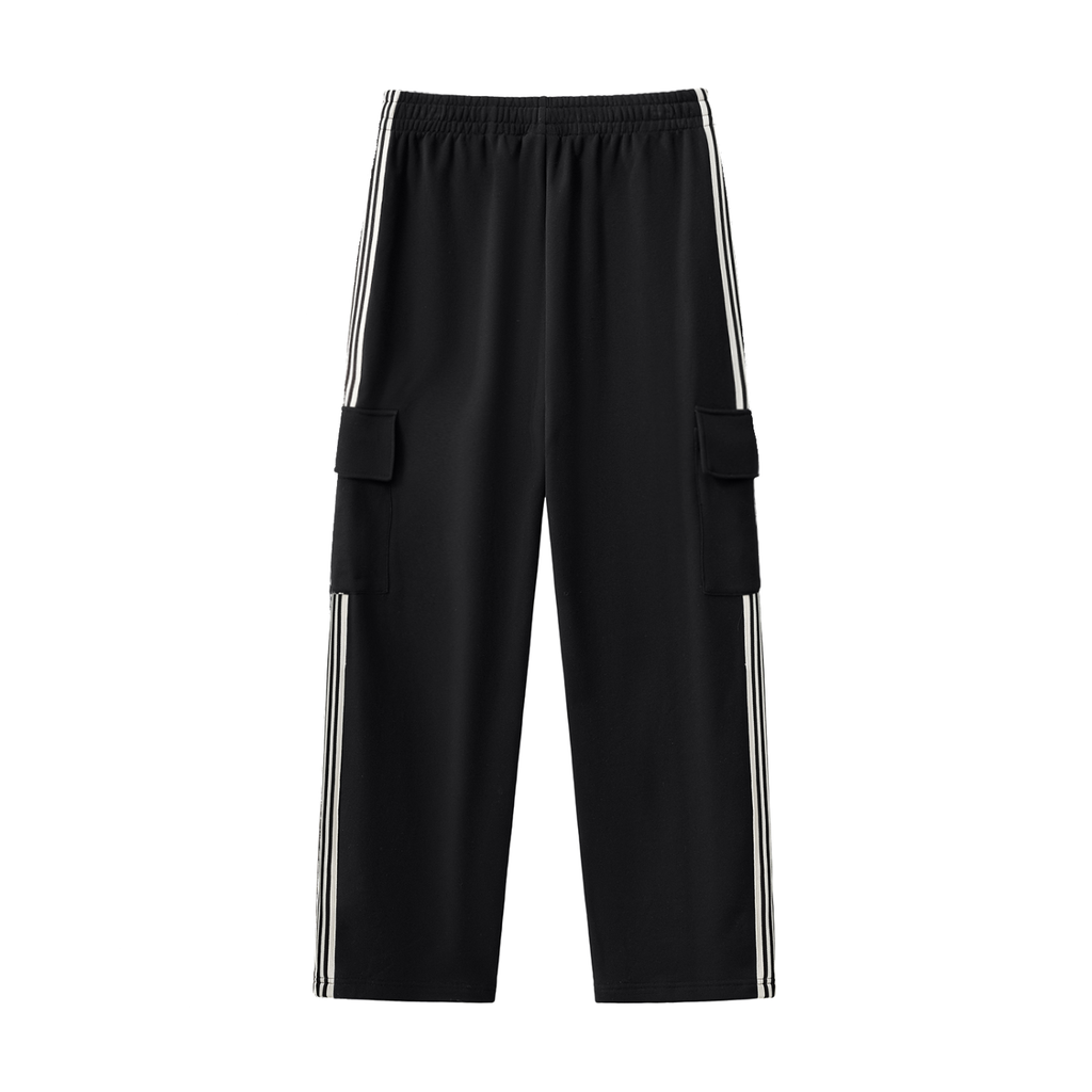 Side Stripe Straight-Leg Pants - ACE