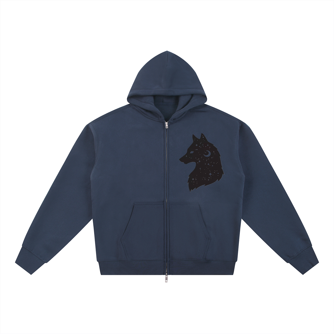 Essential Fleece Zip-Through Hoodie