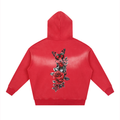 Sunfade Two-way Zipper Boxy Fleece Hoodie