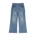 Women’s Vintage Wash Wide Leg Jeans