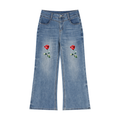 Women’s Vintage Wash Wide Leg Jeans