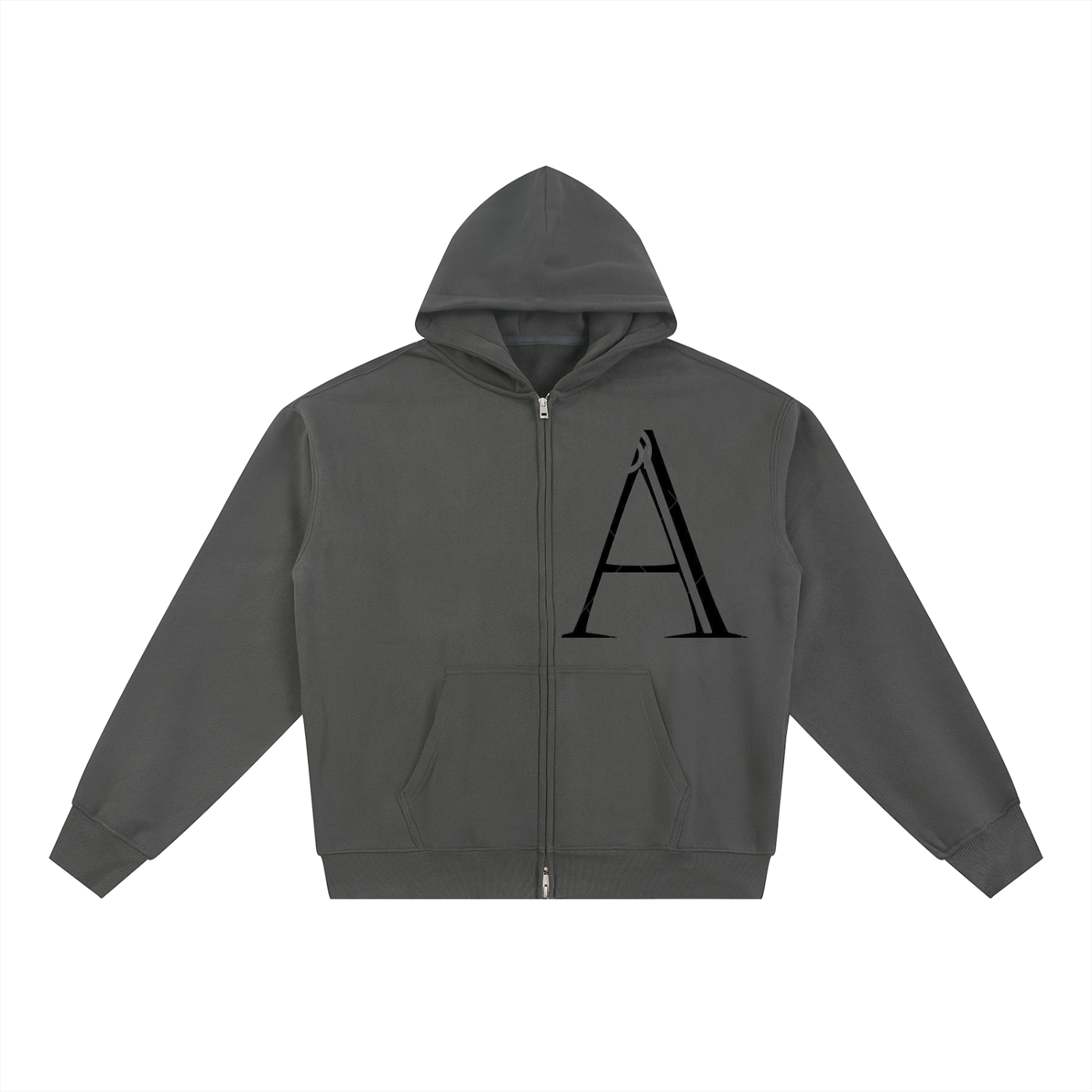 Essential Fleece Zip-Through Hoodie