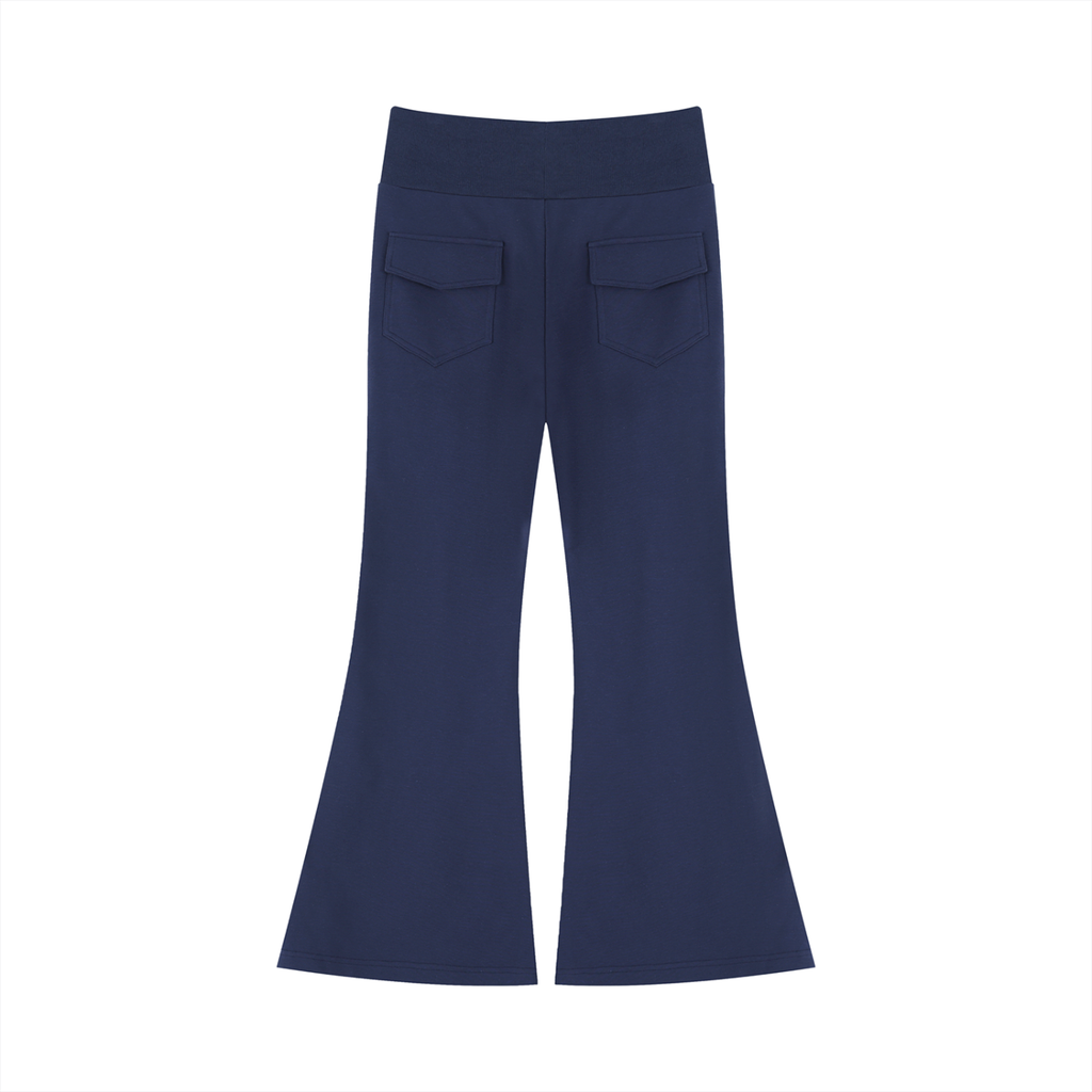Women's Drawstring Flared Leg Pants - ACE