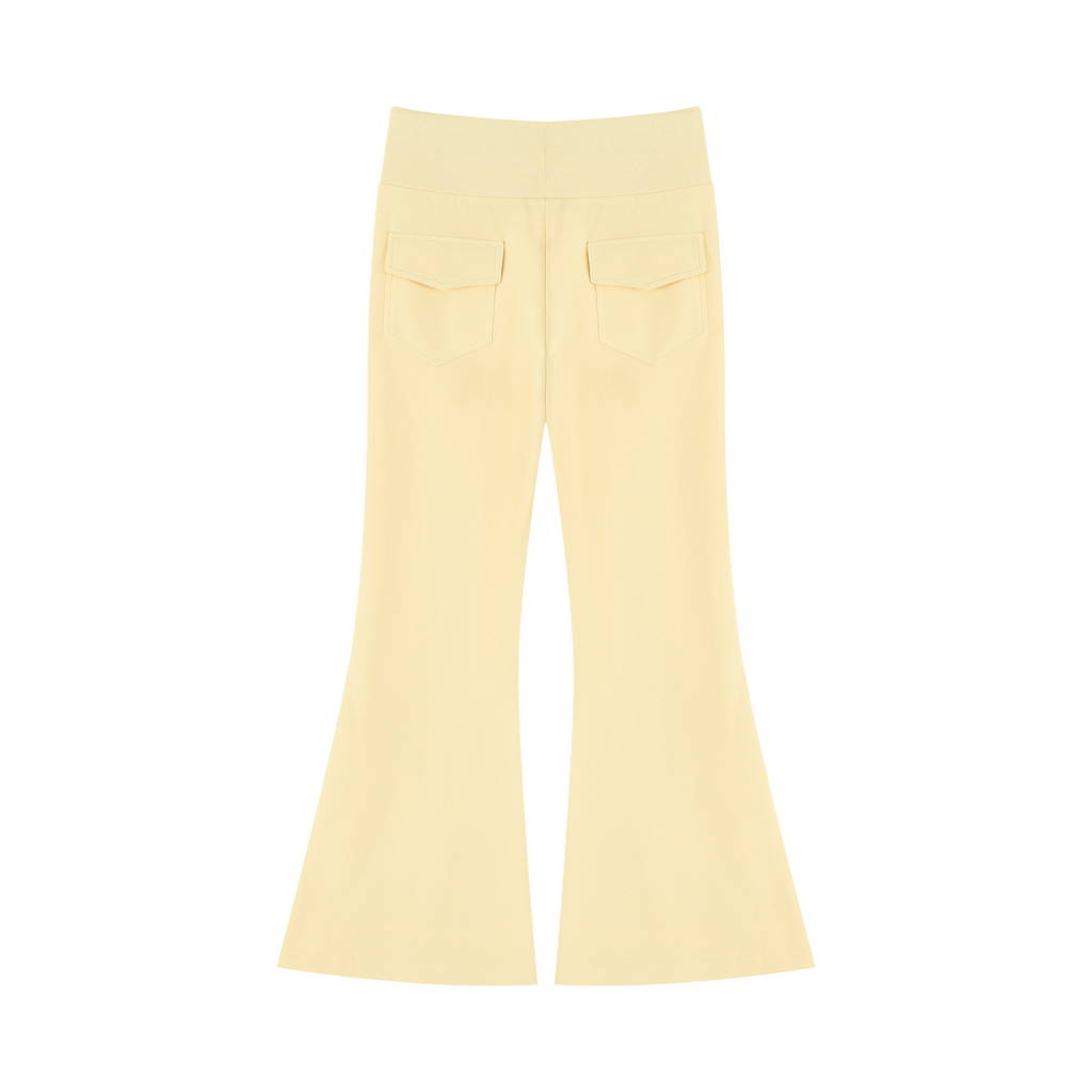 Women's Drawstring Flared Leg Pants - ACE