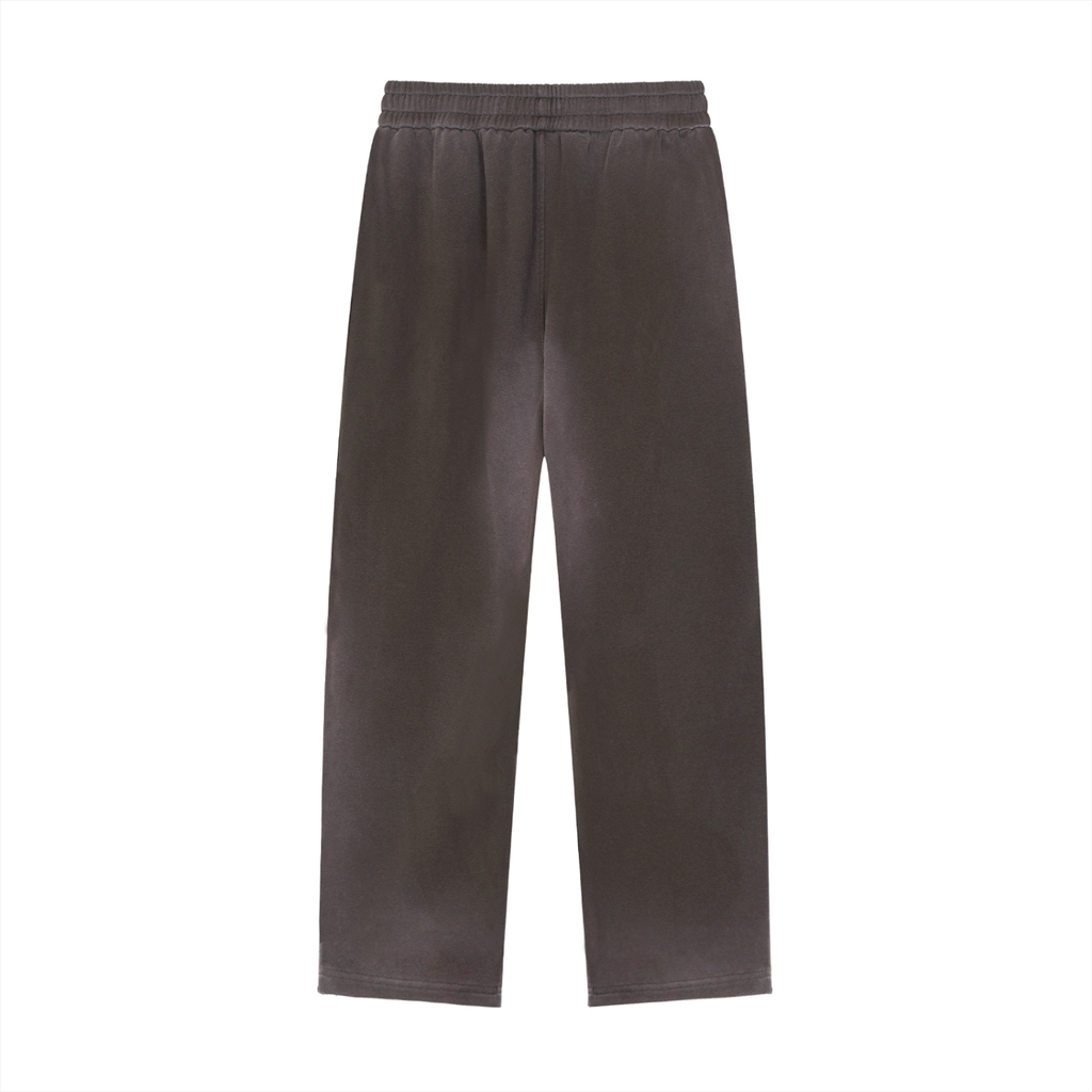 Sun Fade Raw Edge Straight-Leg Sweatpants - ACE
