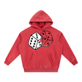 Snow Wash Fleece Oversize Hoodie