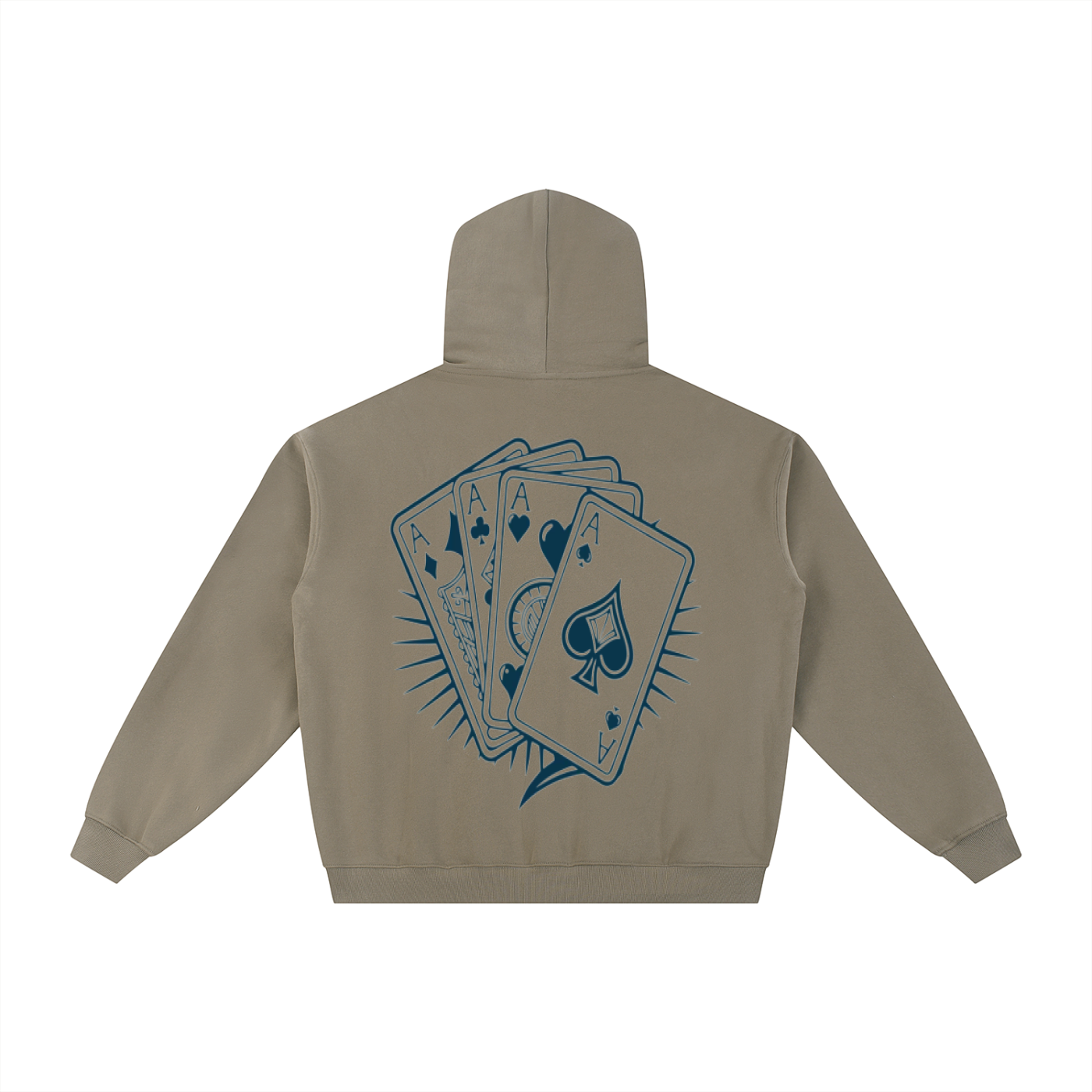 Essential Fleece Zip-Through Hoodie