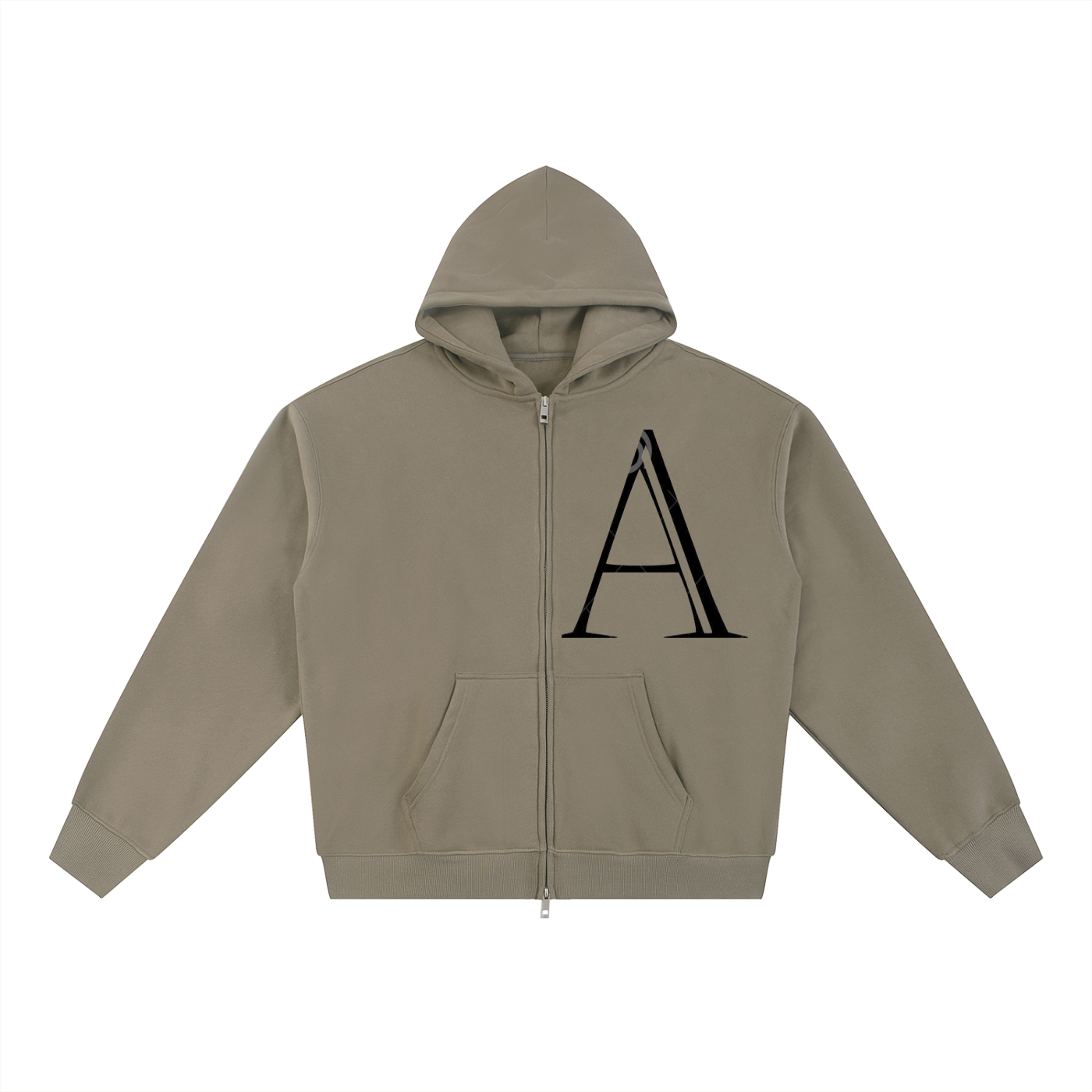 Essential Fleece Zip-Through Hoodie