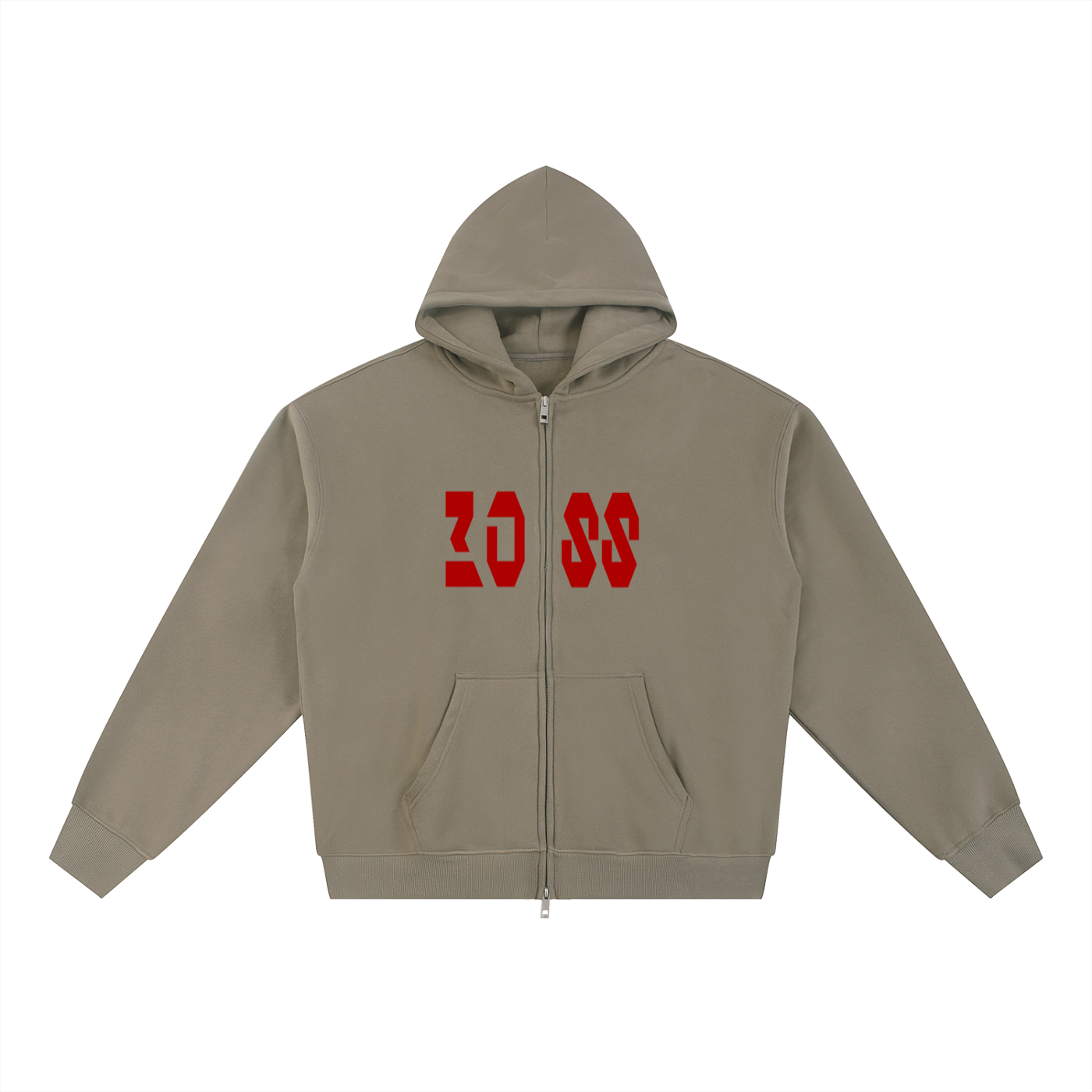 Essential Fleece Zip-Through Hoodie