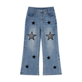 Women’s Vintage Wash Wide Leg Jeans