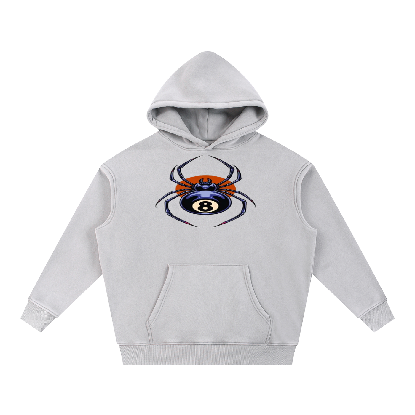 Snow Wash Fleece Oversize Hoodie