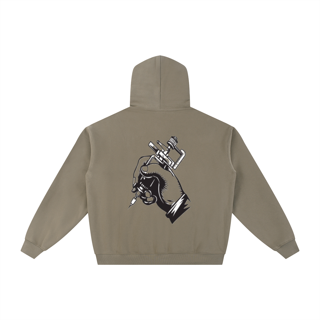 Essential Fleece Zip-Through Hoodie