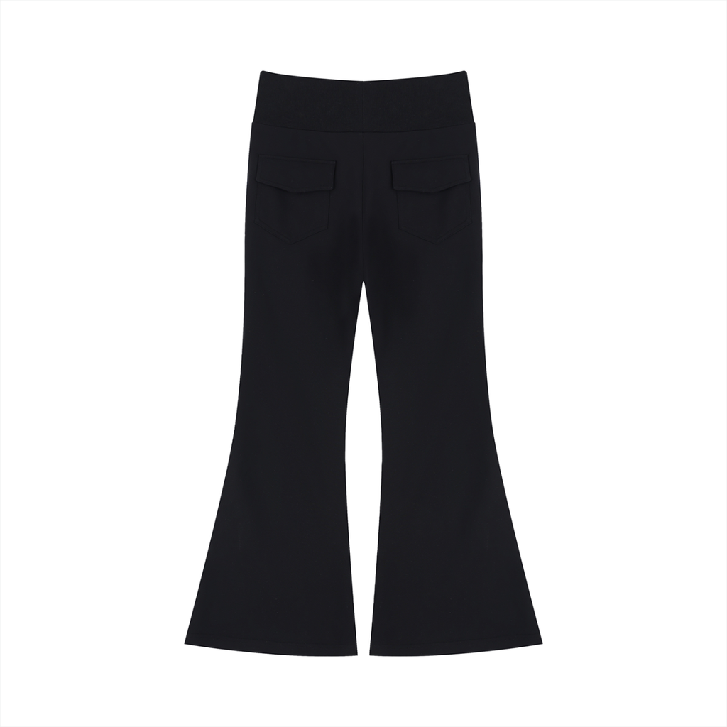 Women's Drawstring Flared Leg Pants - ACE