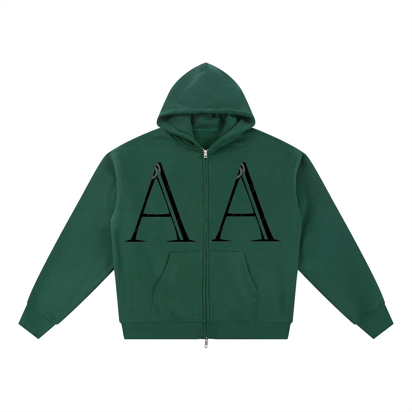 Essential Fleece Zip-Through Hoodie