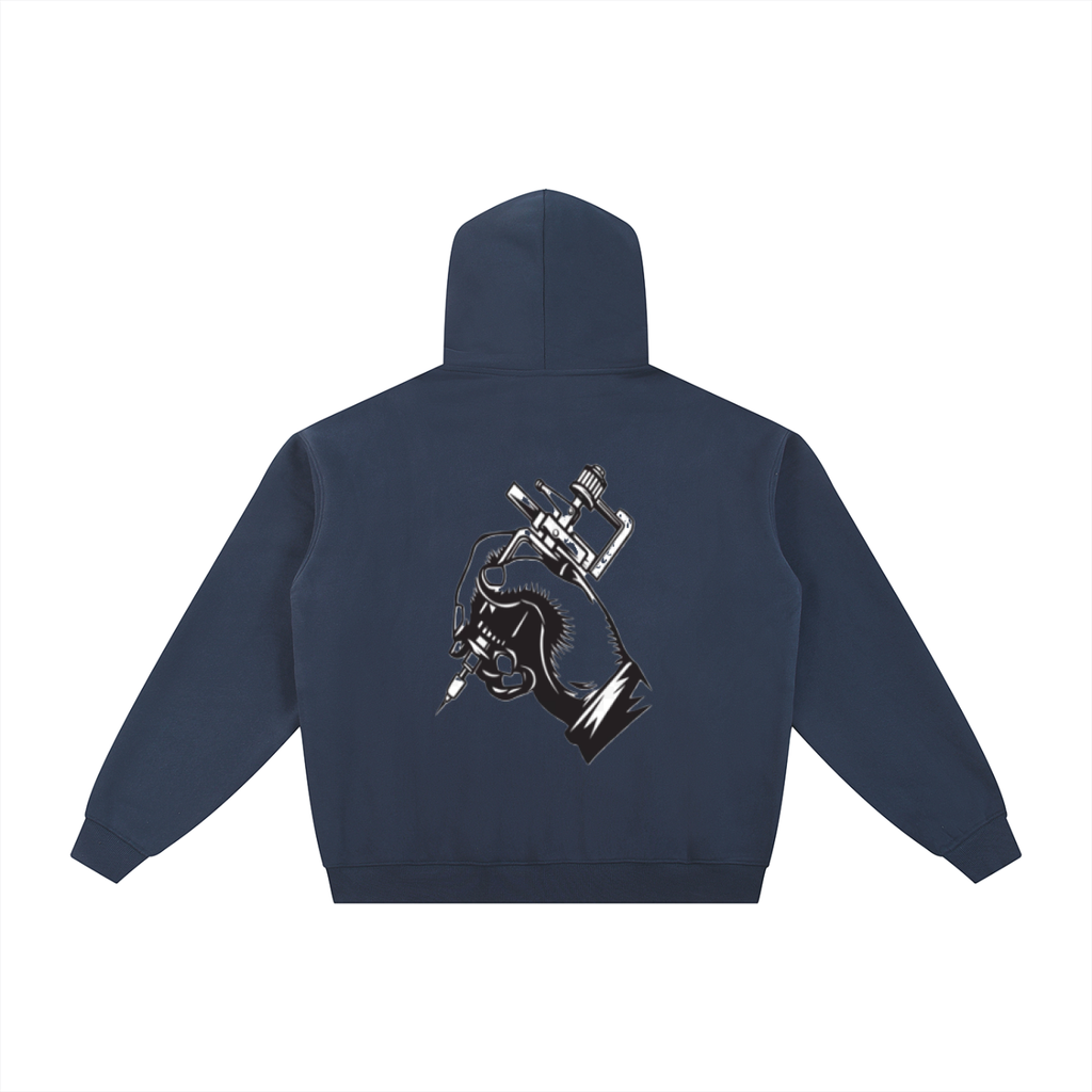 Essential Fleece Zip-Through Hoodie