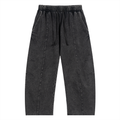 Snow Wash Drawstring Cotton Pants - ACE