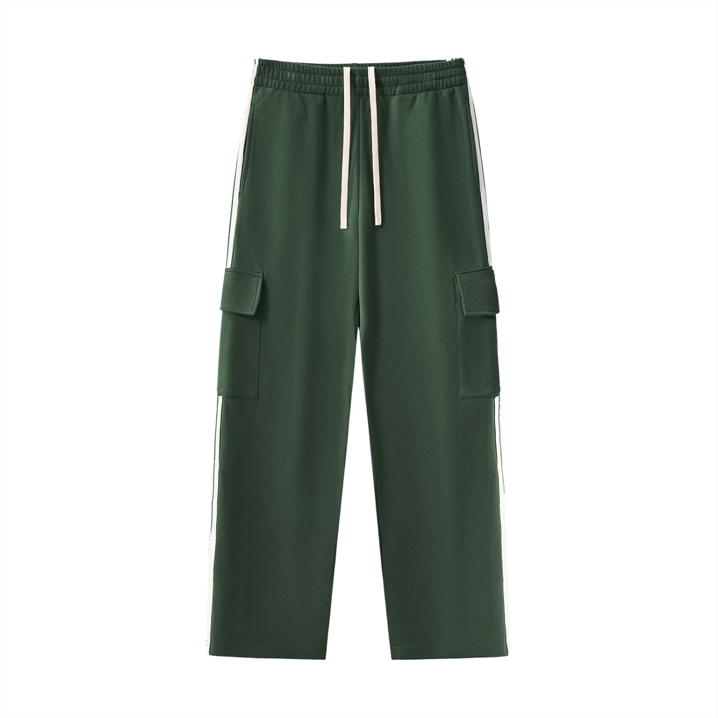 Side Stripe Straight-Leg Pants - ACE