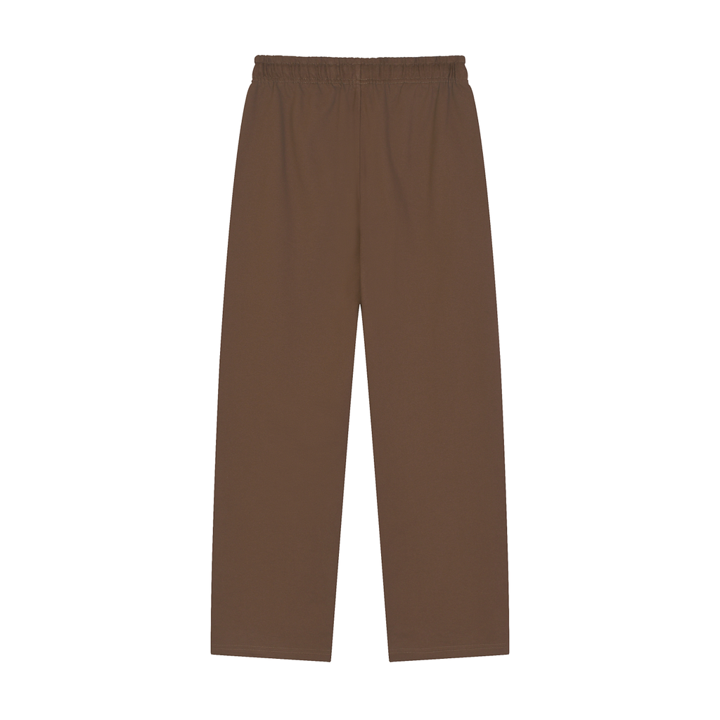 Solid Color Straight-Leg Sweatpants - ACE