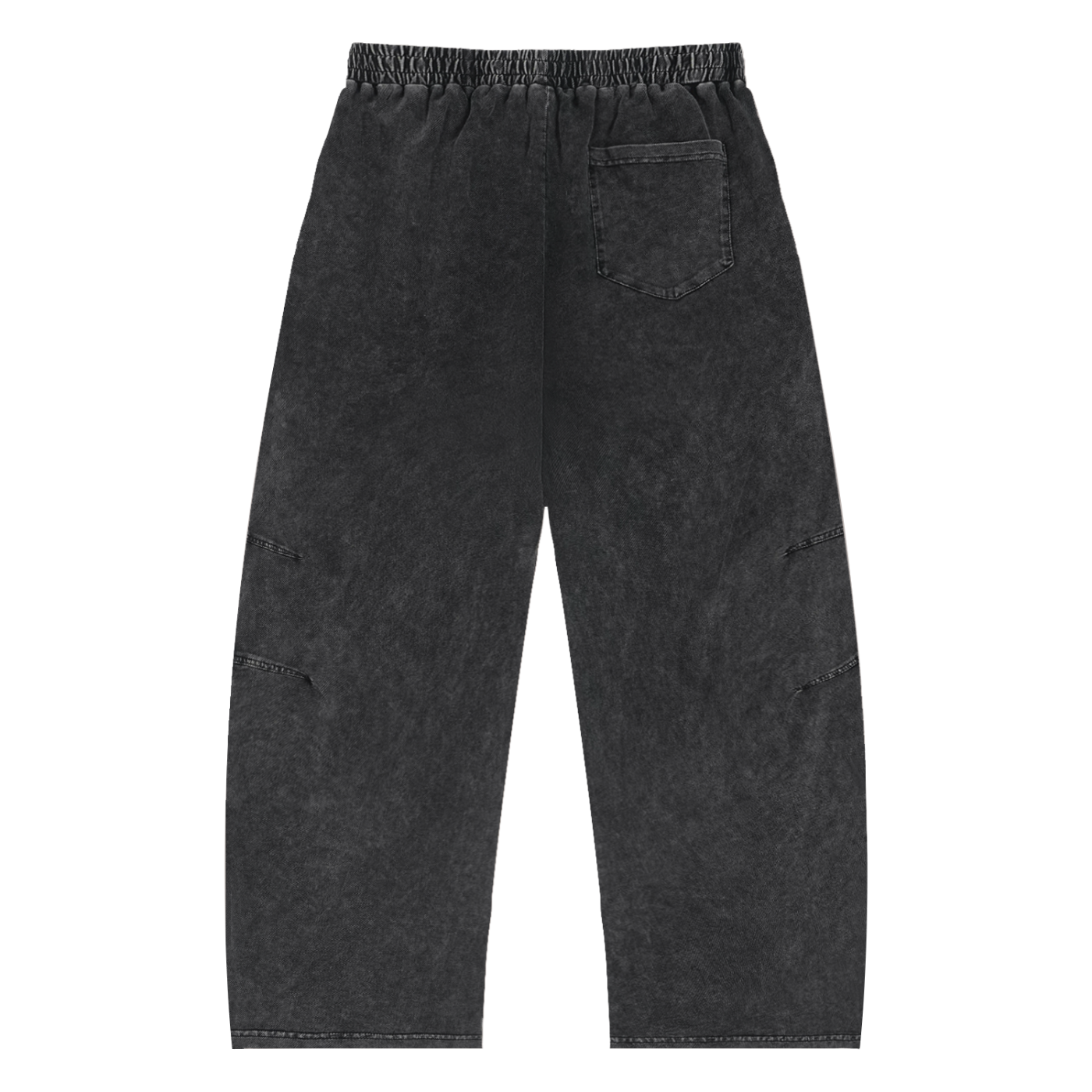 Snow Wash Drawstring Cotton Pants - ACE