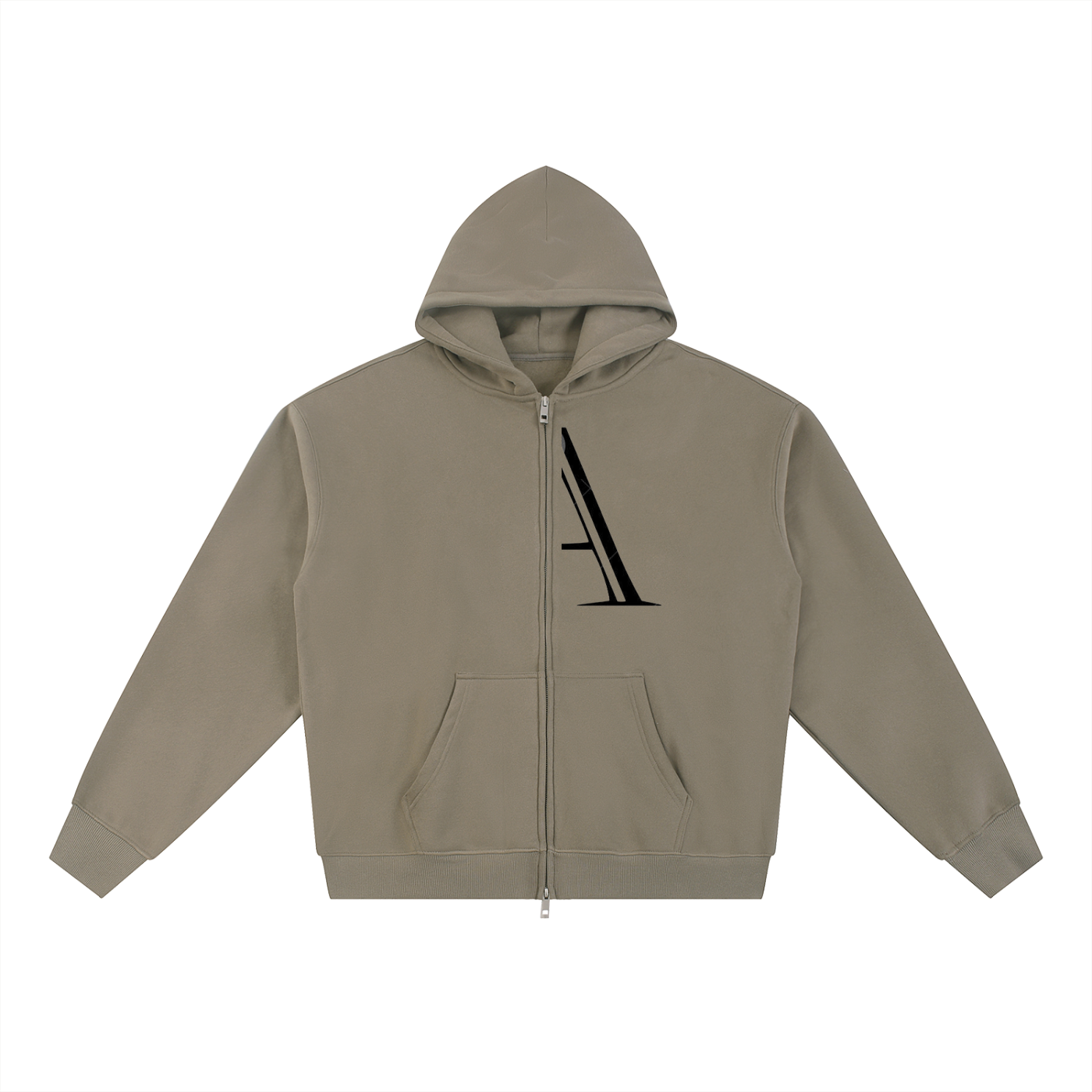 Essential Fleece Zip-Through Hoodie