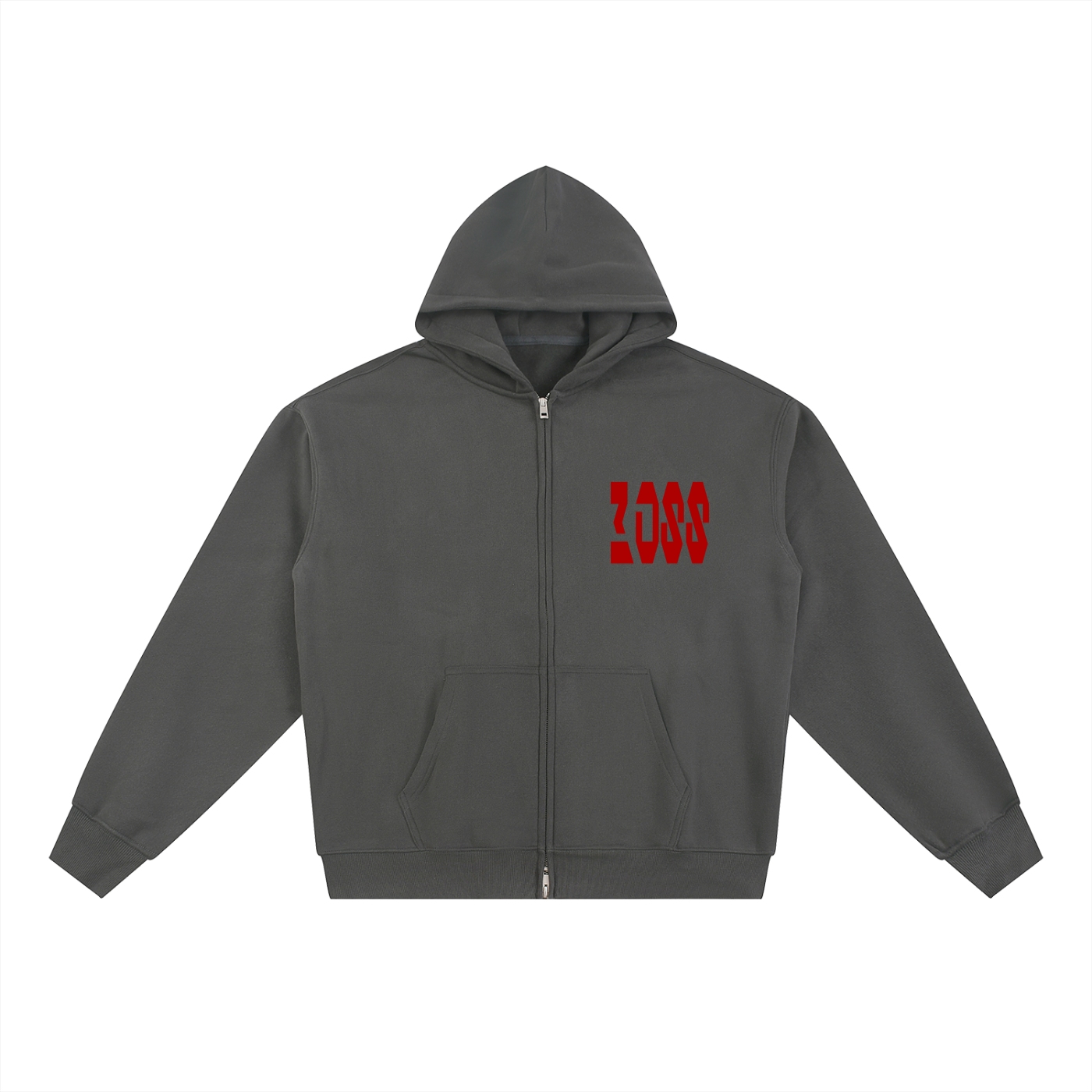 Essential Fleece Zip-Through Hoodie