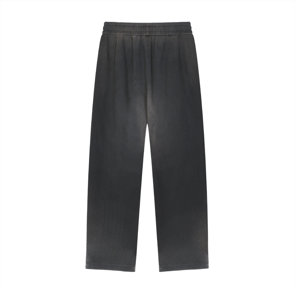 Sun Fade Raw Edge Straight-Leg Sweatpants - ACE