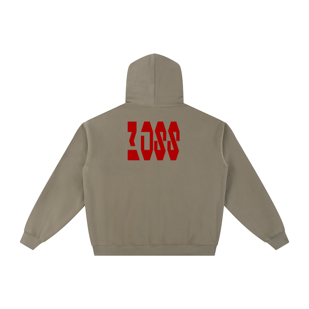 Essential Fleece Zip-Through Hoodie