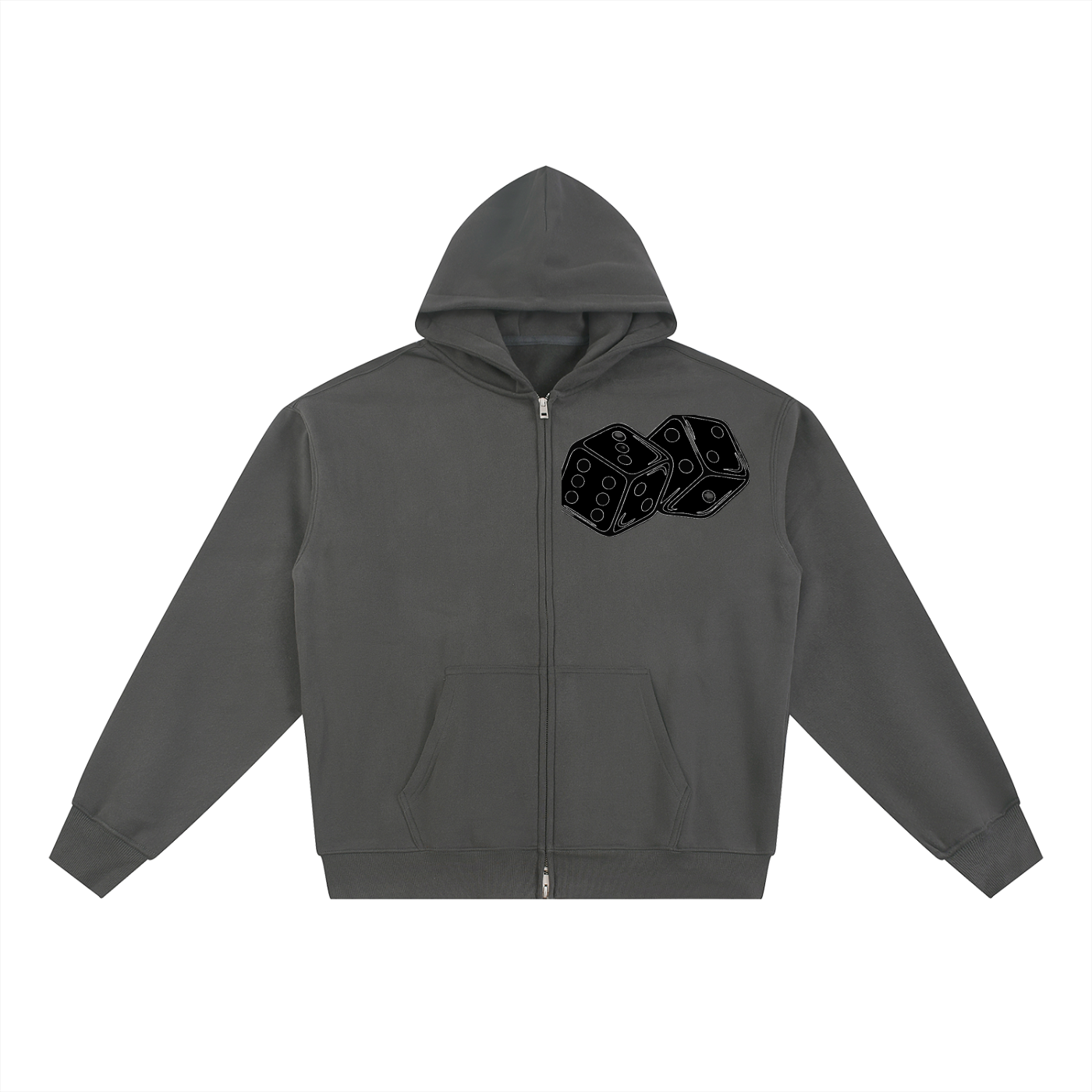 Essential Fleece Zip-Through Hoodie