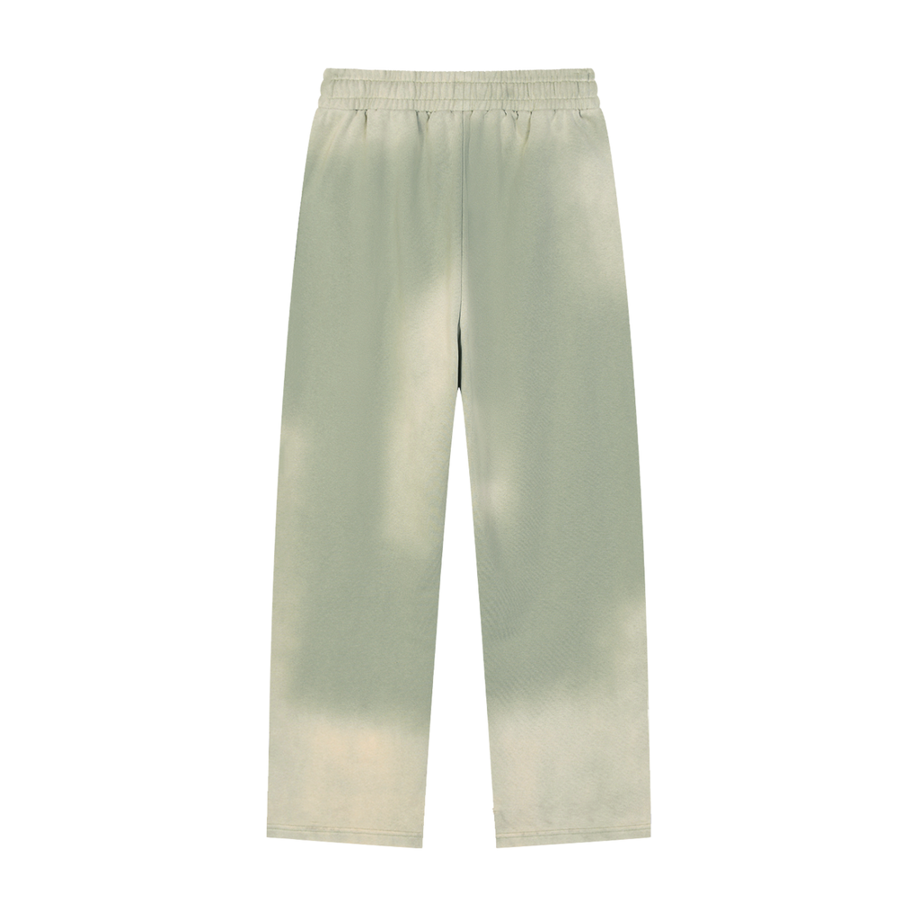 Sun Fade Raw Edge Straight-Leg Sweatpants - ACE