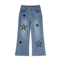 Women’s Vintage Wash Wide Leg Jeans