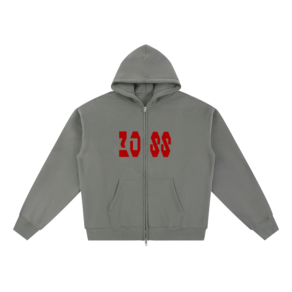 Essential Fleece Zip-Through Hoodie