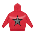Sunfade Two-way Zipper Boxy Fleece Hoodie