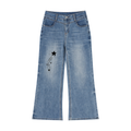 Women’s Vintage Wash Wide Leg Jeans