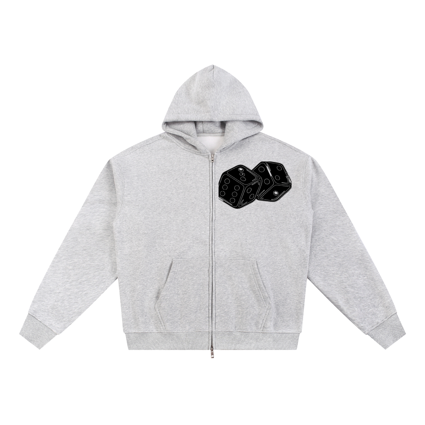 Essential Fleece Zip-Through Hoodie