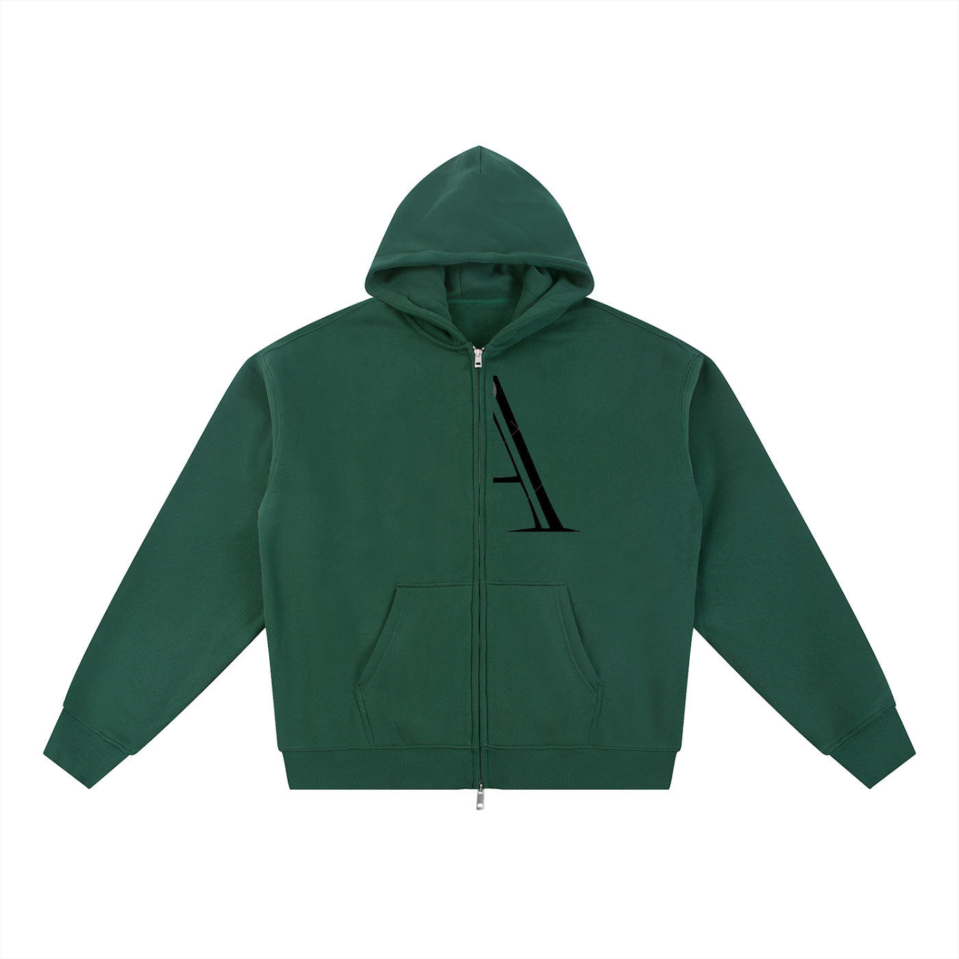 Essential Fleece Zip-Through Hoodie