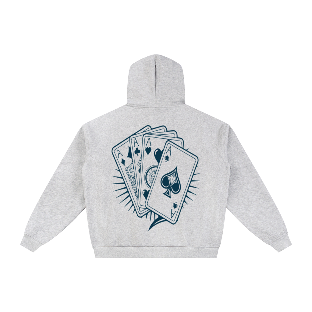 Essential Fleece Zip-Through Hoodie