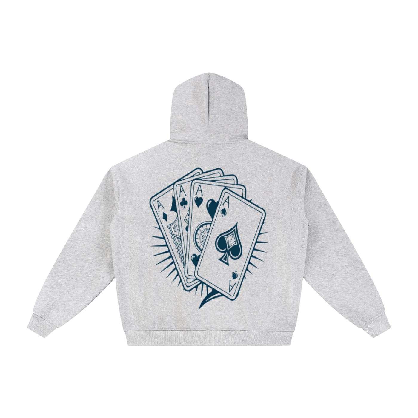 Essential Fleece Zip-Through Hoodie